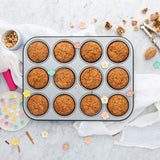 0062750 molde para 12 muffins Moldes y bandejas para hornear Naty Shop