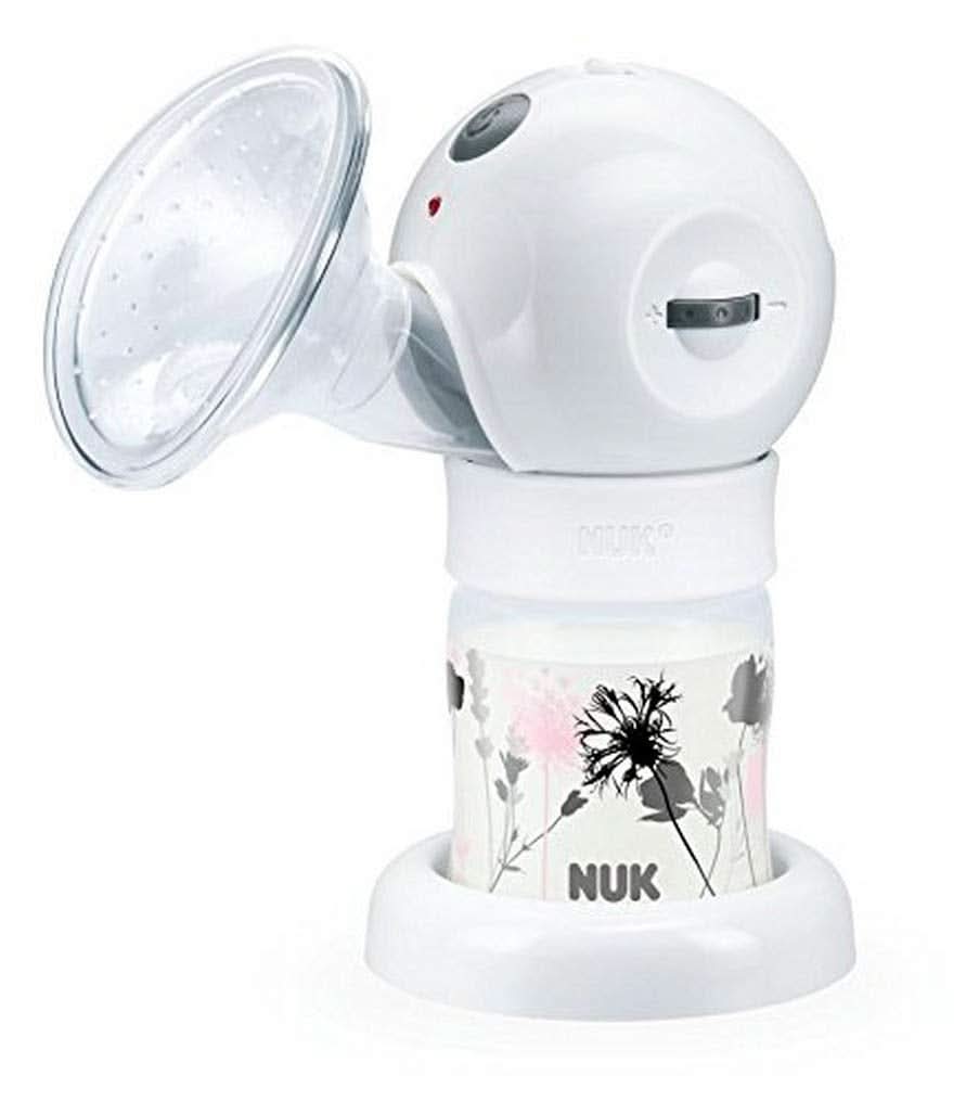 Sacaleches eléctrico Nuk Luna Accesorios Alimentación y Lactancia Baby Naty Shop Blanco 1ud