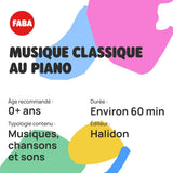 - Personaje sonoro, música clásica de piano, juguete, contenidos de aprendizaje para niños a partir de 0 años, versión francesa, FFF30013 Juguetes Bebe Naty Shop