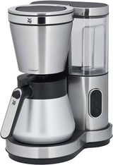 Cafetera espresso WMF Bueno con jarra de cristal, café filtrado, 10 tazas, botón encendido/apagado, sistema antigoteo, filtro oscilante, parada automática, placa calefactora, 1000W