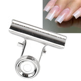 10 piezas Clips de uñas Clip de metal Clip de extensión de uñas Herramienta de arte de uñas Fijador de fibra de vidrio Accesorios de arte de uñas Equipo práctico duradero Salón de bricolaje para el hogar