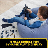 Figura de acción DC Batman Adventures, 30 cm - Con 16 equipos y totalmente móvil para emocionantes aventuras y acrobacias llenas de acción, juguete para niños a partir de 3 años Figuras de acción Naty Shop