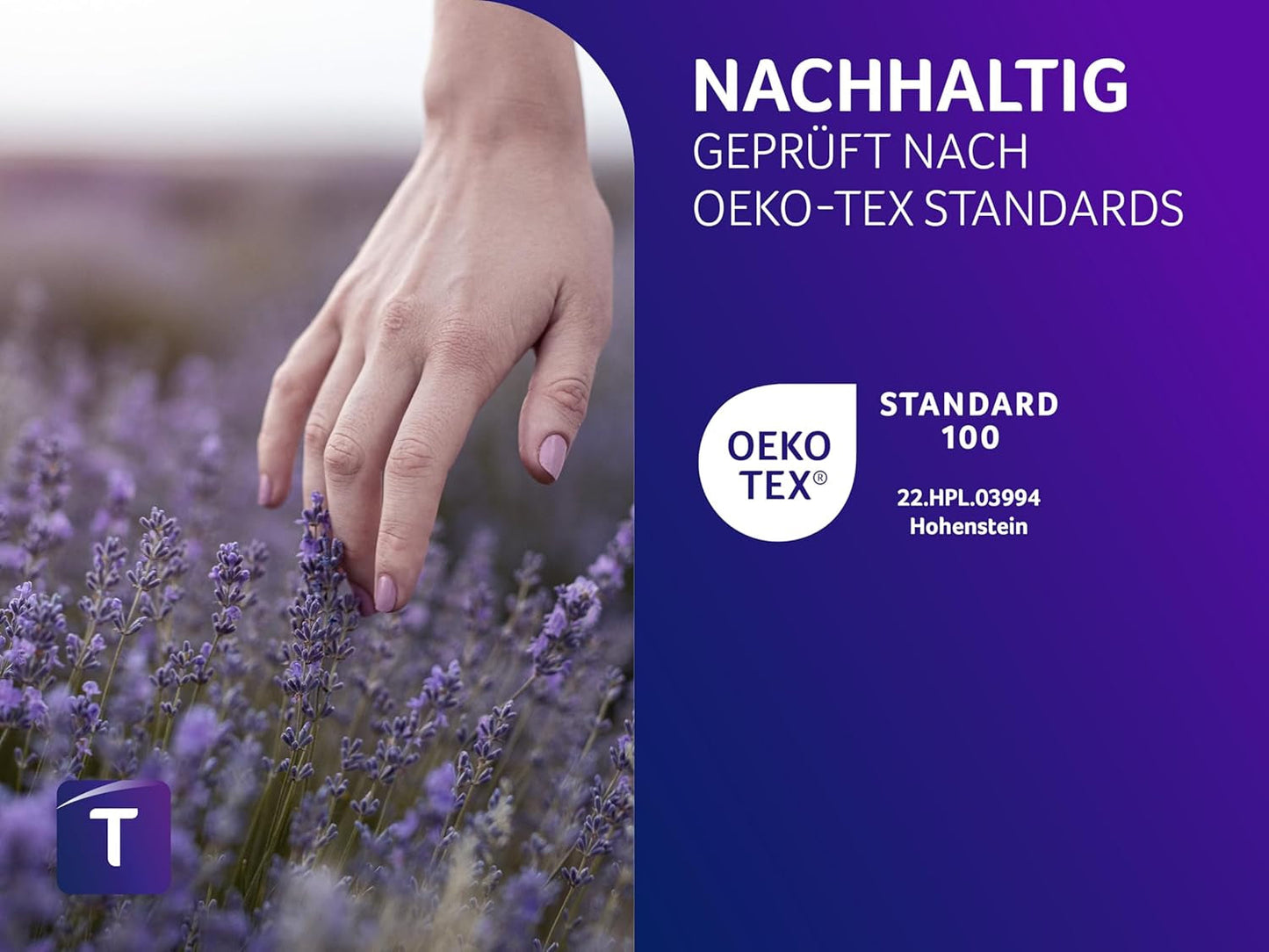 Almohada ortopédica para espalda/lumbar Traumnacht con núcleo de espuma viscoelástica y funda de micropolar agradable para la piel, certificado Oeko-Tex, fabricado según los estándares de calidad alemanes