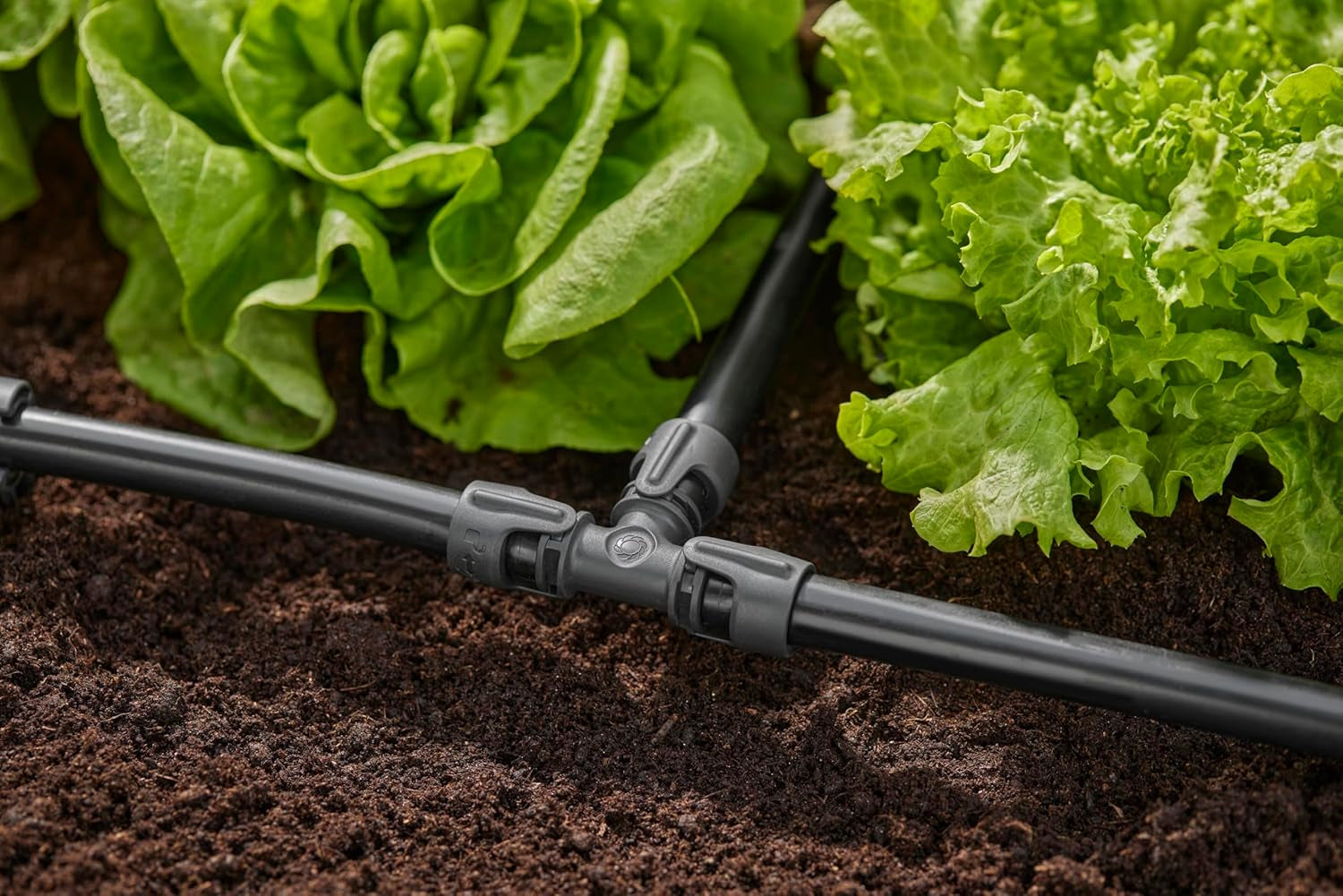 Sistema de riego por microgoteo Gardena, pieza en T de 13 mm (1/2"): conector para tubos de alimentación de 13 mm, rama en T, riego automático, reutilizable (13201-20)