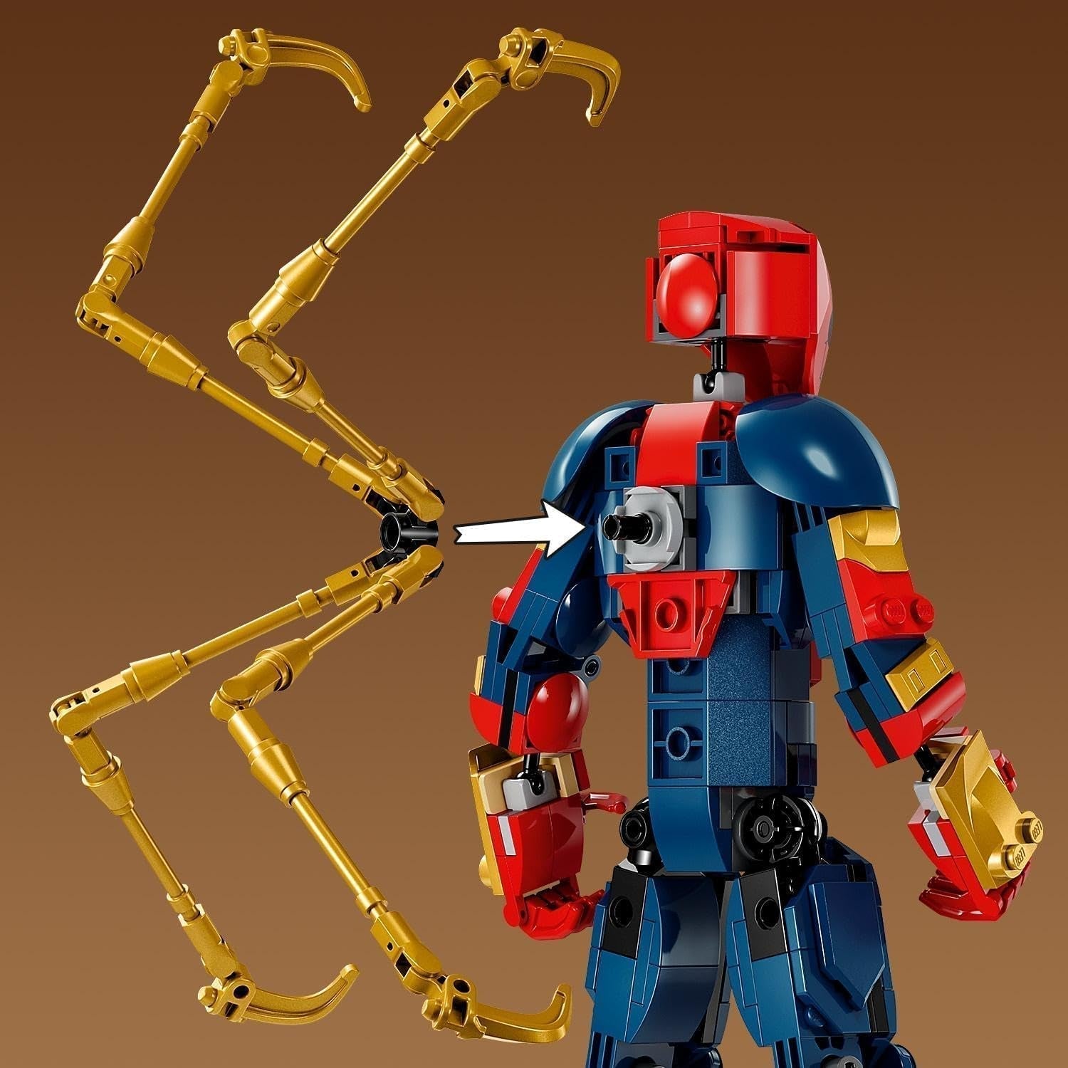 LEGO Marvel Bloques de Construcción Iron Spider-Man Juguete de acción de superhéroe para niños a partir de 8 años Conjunto de armadura para niños y niñas Modelo para construir Los Vengadores Idea de regalo para fanáticos de las películas de Marvel 76298 Juegos de construcción Beuche den LEGO-Store