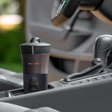 Handpresso - Handcoffee Auto 21000 | Máquina de café expreso para automóvil de 12 V - Máquina de café expreso de 12 voltios para automóviles | Cafetera espresso Senseo Pad para coches - Cafetera espresso de viaje de 12 V | Cafetera espresso de 12 voltios para autocaravanas