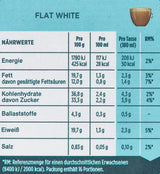 NESCAFÉ Dolce Gusto Flat White, 48 cápsulas de café, Arábica y Robusta Bohnen, Cremig-Milchiger Genuss, Kaffeekreation, Coffee-Shop Trend, Aromaversiegelte, paquete de 9 (3x16 cápsulas)
