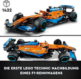 Coche de carreras de Fórmula 1 Lego Technic Mclaren - Modelo de F1 para adultos con motor V6 y dirección - Regalo para aficionados y coleccionistas de deportes de motor - 42141 Juegos de construcción Besuche den LEGO-Store