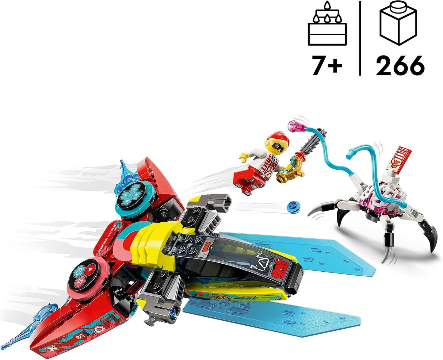 LEGO Dreamzzz Coopers Controlador de videojuego volador Juguete fantástico Set de videojuego con minifigura de araña 2 en 1 Regalo para niñas y niños 7 años 71489 Juegos de construcción Besuche den LEGO-Store