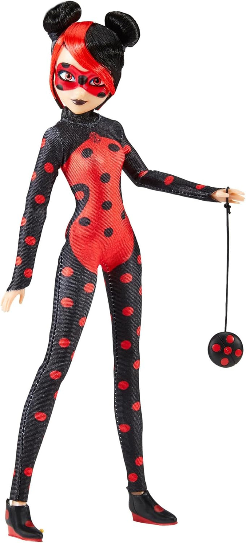 Bandai - milagrosa mariquita - muñeca marinette cambio de color sorpresa - muñeca articulada milagrosa, 26 cm + 3 sorpresas - patrón aleatorio - p50390 naty shop muñecas shadybug