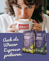 Blank Roast - BIO Winzer Kaffee 1000g - schonend mit Pfälzer Rebholz geröstet - ganze Kaffee-Bohnen aus Peru - 100% Arábica Röstung - schokoladig & nutsig - säurearm