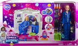 Barbie GXF27 - Aventura espacial en la estación espacial, muñeca espacial, cachorro, estación de trabajo, escenas espaciales, 20 accesorios, juguete de regalo para niños de 3 años en adelante