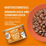 Lily's Kitchen, Elaborada con Ingredientes Naturales, Deliciosos Bocados en Salsa de Pollo, Comida Húmeda para Gatos Adultos, Lata 70g