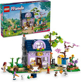 LEGO Friends Casa y jardín de flores El apicultor, juego de construcción, juego de naturaleza, regalo para niñas mayores de 12 años, juego de modelos para construir, 4 minifiguras y figuras de animales, gato y conejo 42669 Juegos de construcción Besuche den LEGO-Store Default Title