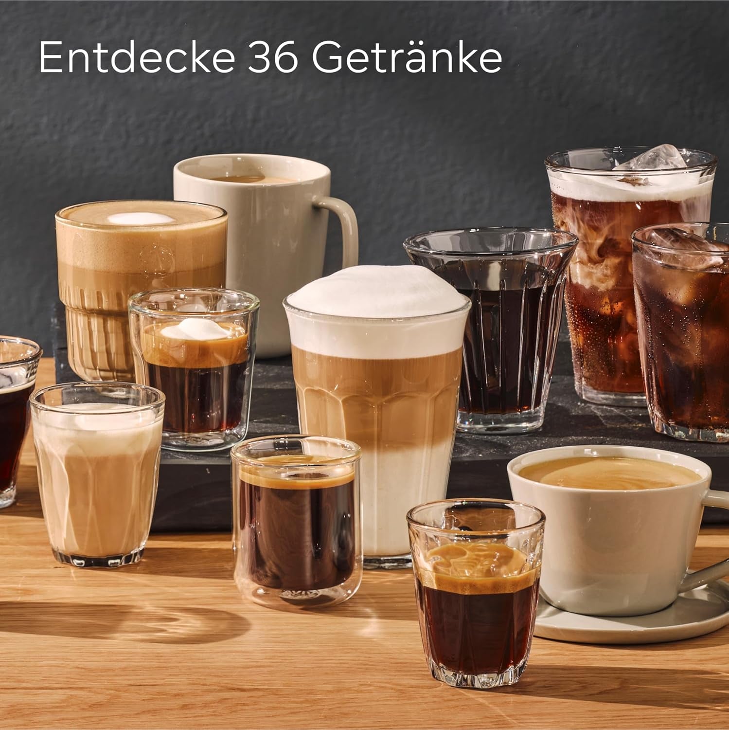 Cafetera espresso totalmente automática Siemens EQ700, pantalla TFT a color grande, 36 bebidas frías y calientes, cerveza fría, función 2 tazas, control por aplicación, sistema de limpieza automático, acero inoxidable negro, TQ717D03