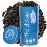 Khla - Té Bio Oolong 100 G - Té Azul - Té Suelto Natural - Té Asiático Orgánico - Suelto y Cortado - Té de Hierbas e Infusiones - De China