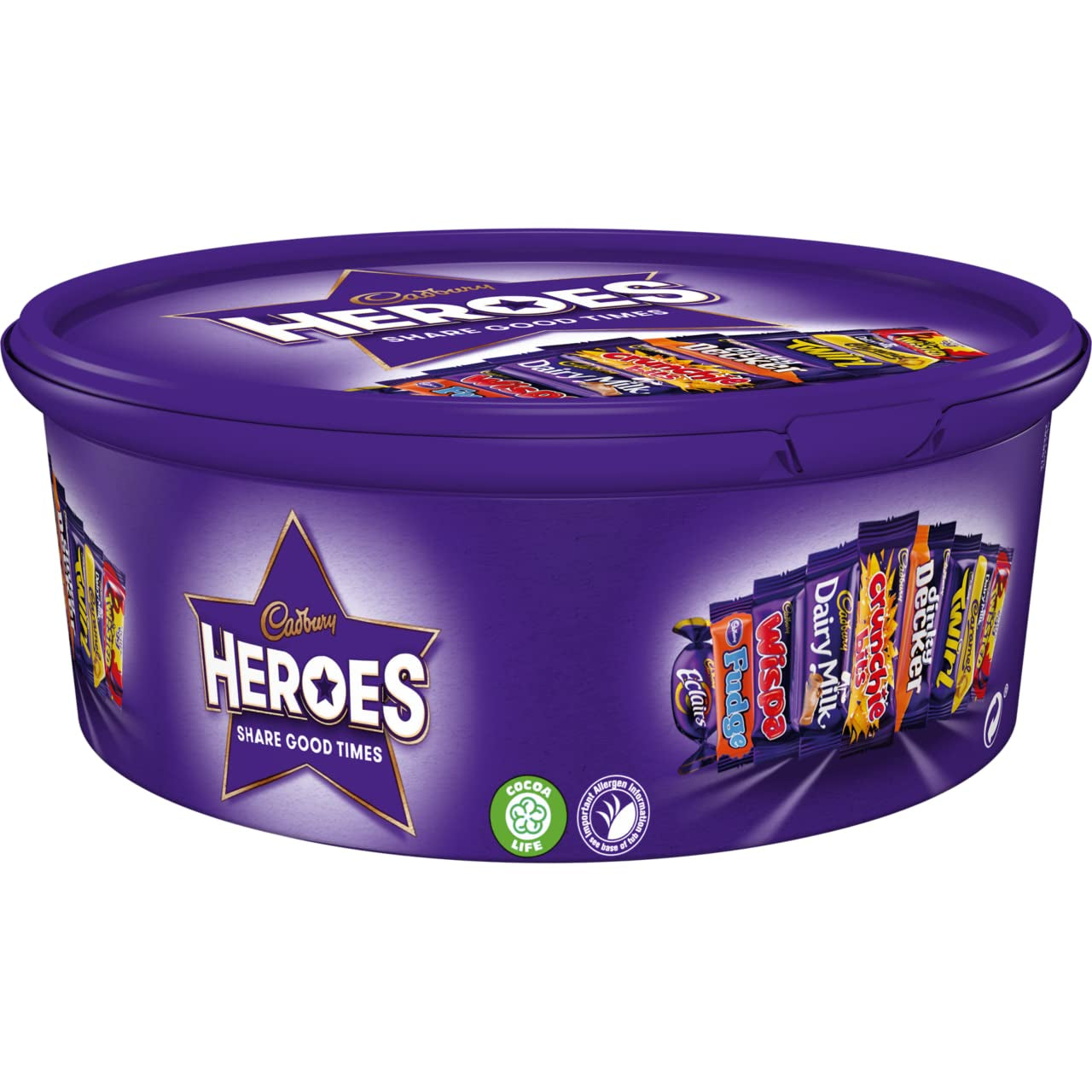 Caja de bombones Héroes 550g