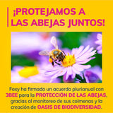 Amo la abeja | Papel higiénico de 3 capas | 48 rollos | 167 servicios en marcha | Certificado fsc | Electricidad 100% renovable | Envases reciclables fabricados con plástico reciclado.