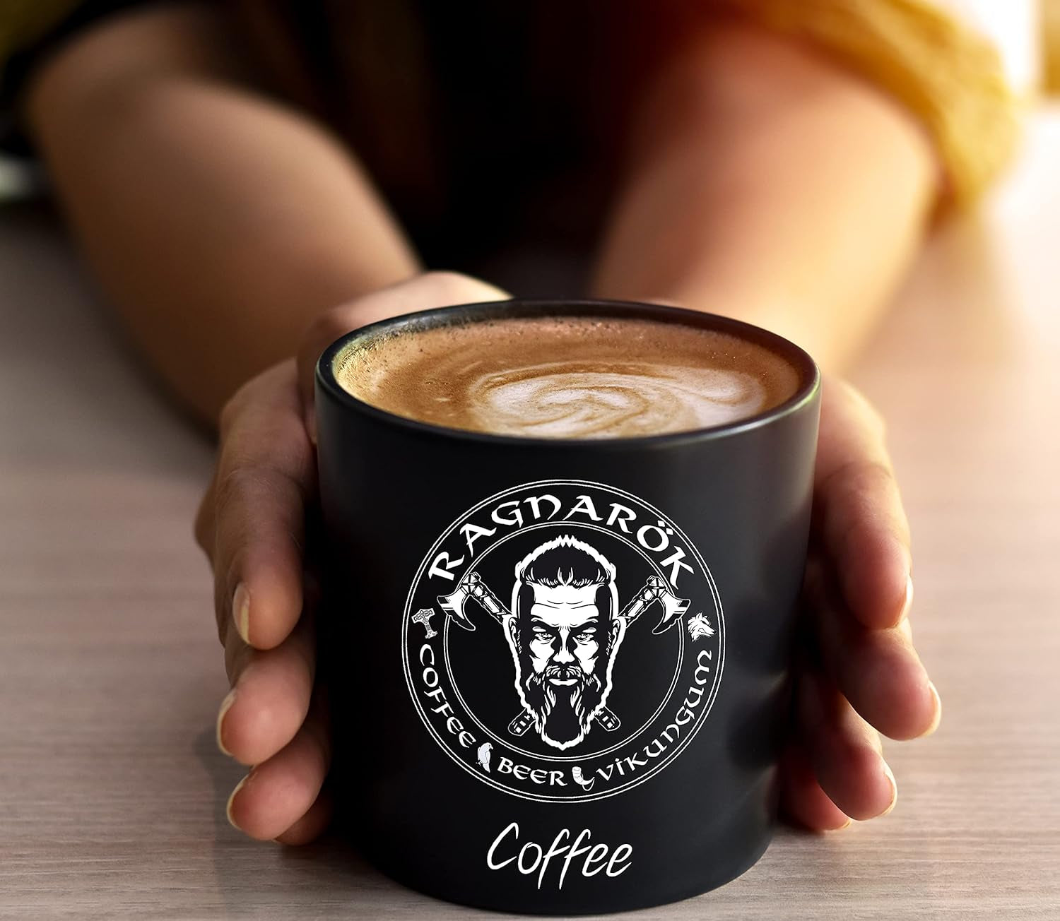 C&T "Ragnarök Coffee" nordischer Röst-Kaffee | 1000 g de ganso bohne | como barra de bar Espresso & Café Crema | kräftig + würzig + aromático | 100% natural con cafeína