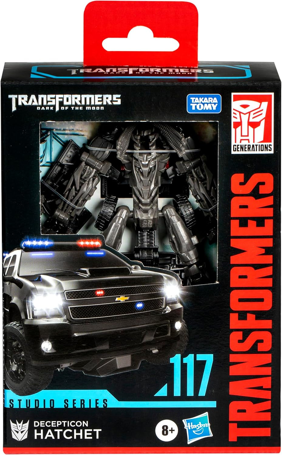 Transformers Studio Series Deluxe-Class Transformers: El lado oscuro de la luna 94 Decepticon Hatchet Figura de acción Figuras de acción Naty Shop