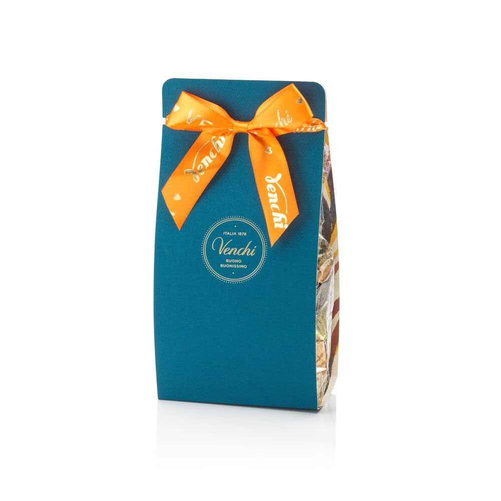 Venchi – Colección Murrine – Caja regalo con chocolates Cremino y Gianduiotti surtidos, 411 g – Con avellanas IGP Piamonte – Idea de regalo – Sin gluten