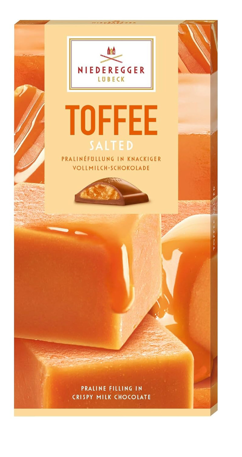 Barra de praliné Niederegger 'Toffee salado' 100g
