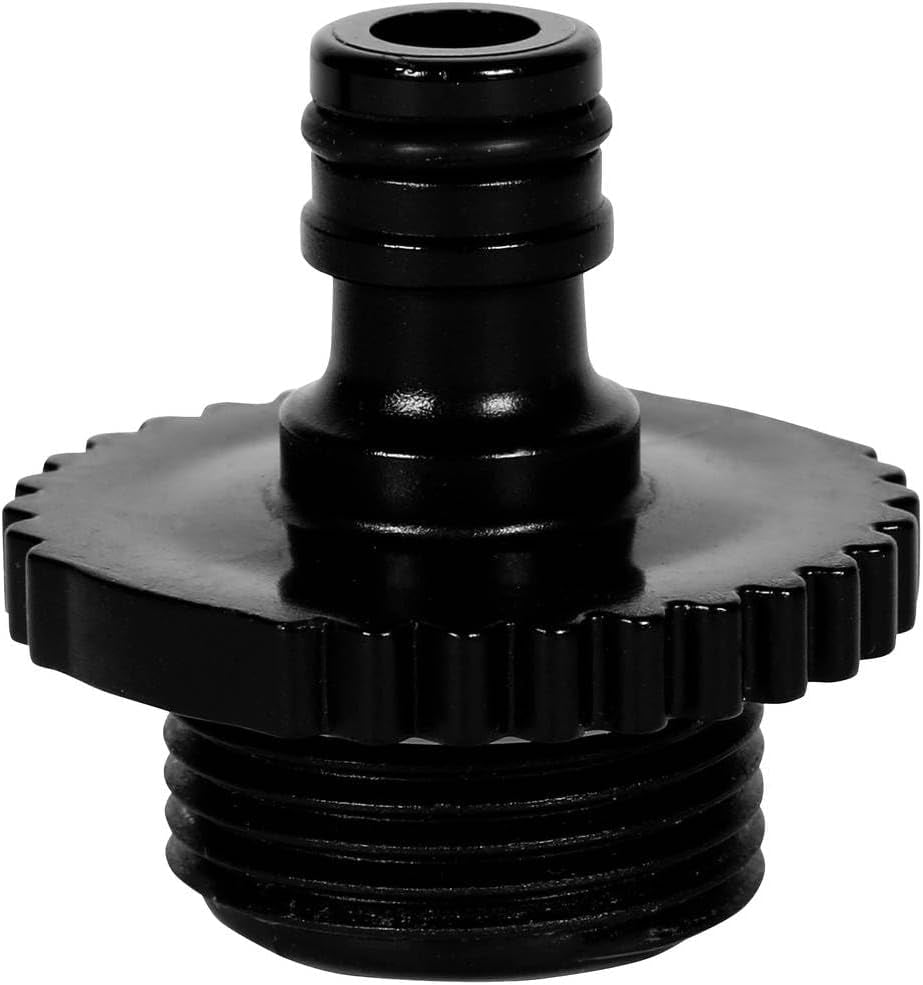 Adaptador original Einhell con rosca exterior de 33,3 mm (accesorio de bomba, adecuado para rosca interior de 33,3 mm / 1 pulgada para bomba de jardín, para conectar una manguera de jardín)