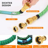 Manguera De Jardín Extensible De 45 M, Manguera De Agua Flexible Retráctil Automática, 10 Patrones De Rociado, TPE 2500D, Conectores De Metal, Para Jardines Extra Grandes, Agricultura, Limpieza