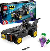 LEGO 76264 DC Persecución en el Batimóvil: Batman Vs. Juego de coches de juguete Joker, set inicial de superhéroe con 2 minifiguras, juguete para preescolares, niños, niñas a partir de 4 años, kits de construcción de montaje rápido Besuche den LEGO-Store Single