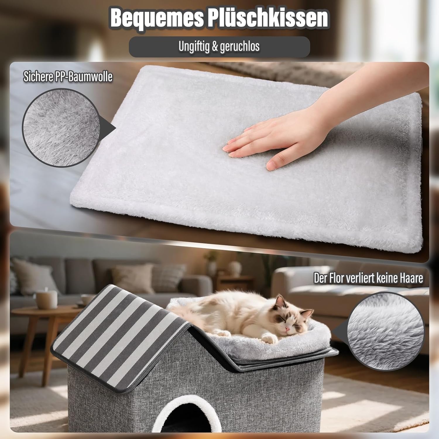 Mantas y Muebles, Mascotas, Casas y Cuevas, Gatos, Camas para gatos, Gatos - camas, colchones