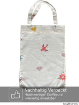 Skybrands Bettwäsche Prinzessin 135X200 [Mit Beutel] Einhorn Mädchen Bettwäsche Baumwolle 2 TLG. 1X Bettbezug 1X Kissenbezug Tienda Naty