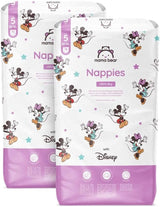 Pañales Mama Bear Disney Ultra Dry talla 4 (8-14 kg), blanco, 84 piezas (1 paquete)