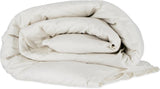 Nottetempo, Edredón De Plumas De Oca, Cama Individual, 205 X 155 X 2 Cm, Bianco Edredones y edredones Naty Shop