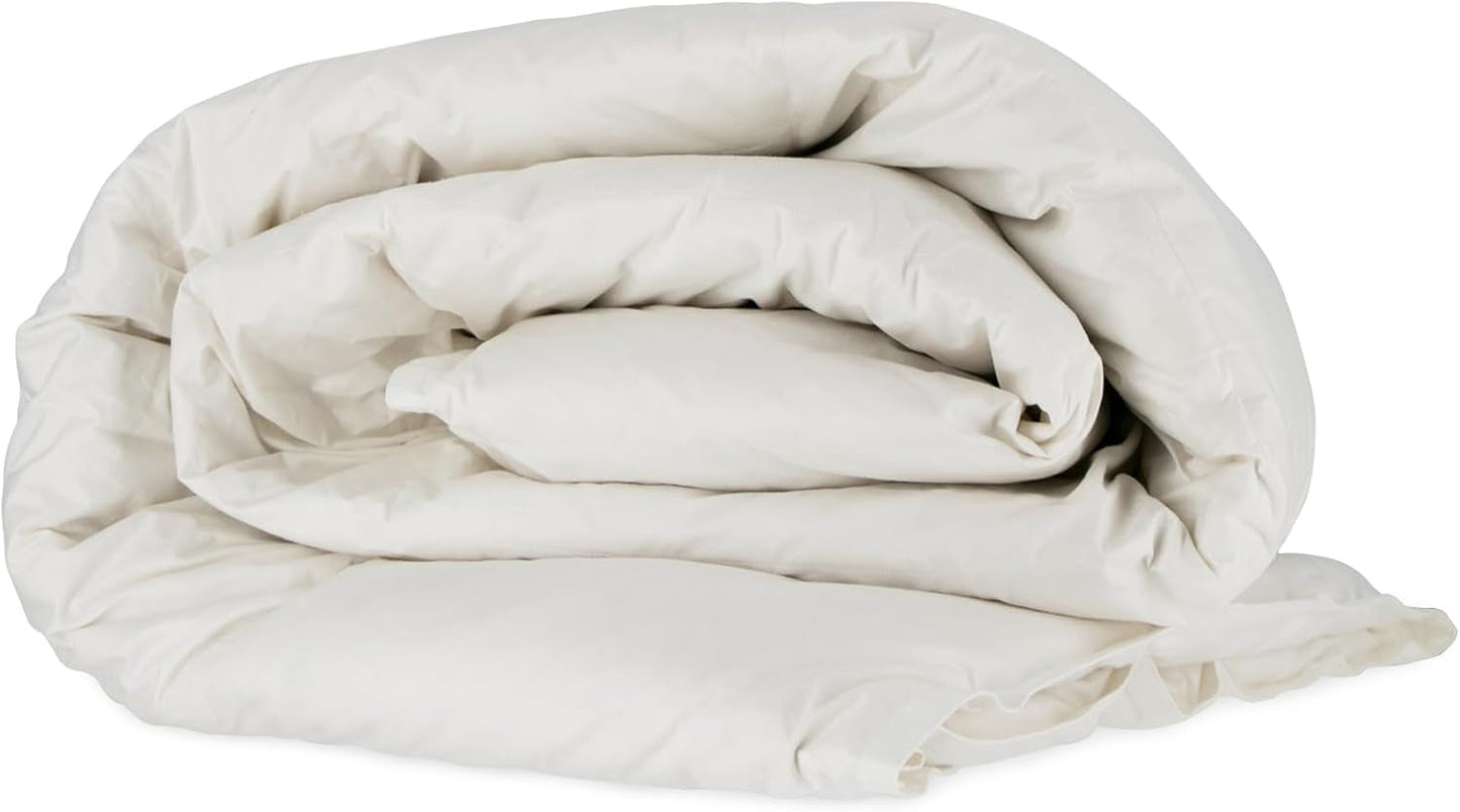 Tenedor Nottetempo Plumífero Microfibra Microfibra Muy Cálido (2Cm) 120X80X2 Cm Bianco Edredones y edredones Naty Shop