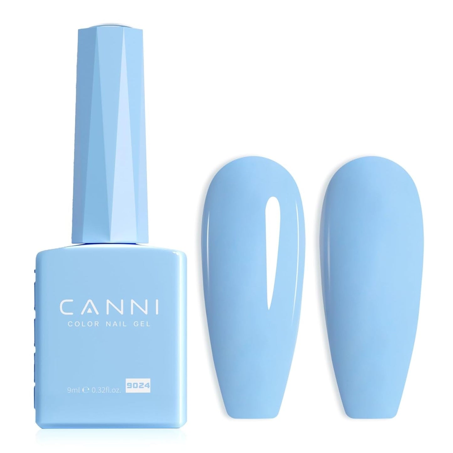 CANNI esmalte de uñas en gel, semipermanente, morado oscuro, esmalte de uñas, gel UV, remojo, manicura