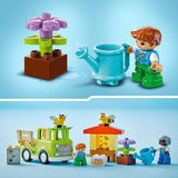 LEGO DUPLO Town Apicultura y colmenas, juguete educativo para niños pequeños con 2 figuras y un camión móvil, set de construcción y reconstrucción, juguete para niños pequeños a partir de 2 años 10419 Juegos de construcción Besuche den LEGO-Store