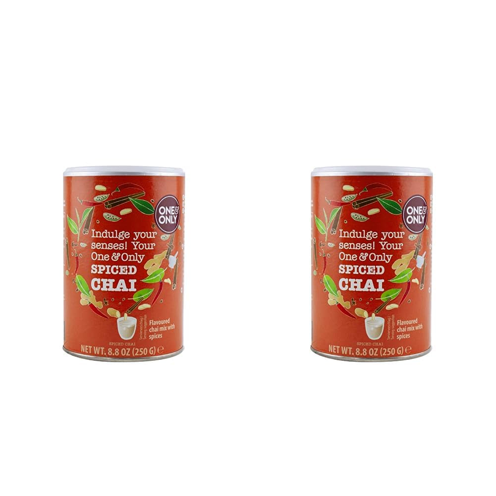 Chai en polvo especiado, 250 g (paquete de 2)