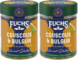 Fuchs Spices Gourmet Selection Medio Oriente/África - Mezcla de Especias para Cuscús y Bulgur Mezcla de Especias Recargable para Condimentar Platos de Bulgur Vegano 55g