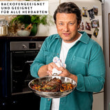 Sartén Jamie Oliver by Tefal Cook Smart 28Cm, Acero inoxidable sin revestimiento, Apta para inducción Ollas y sartenes Naty Shop