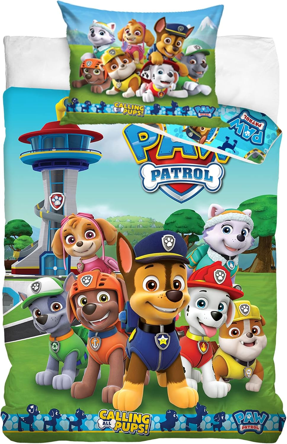Bettbezug Bettbezug 100X135 40X60 Baumwolle · Compatible con Paw Patrol Baby Kinderbettwäsche para mujeres y jóvenes · 2 Teilig · 1 Kissenbezug 40X60 + 1 Bettbezug 100X135 Cm Naty Shop Título predeterminado