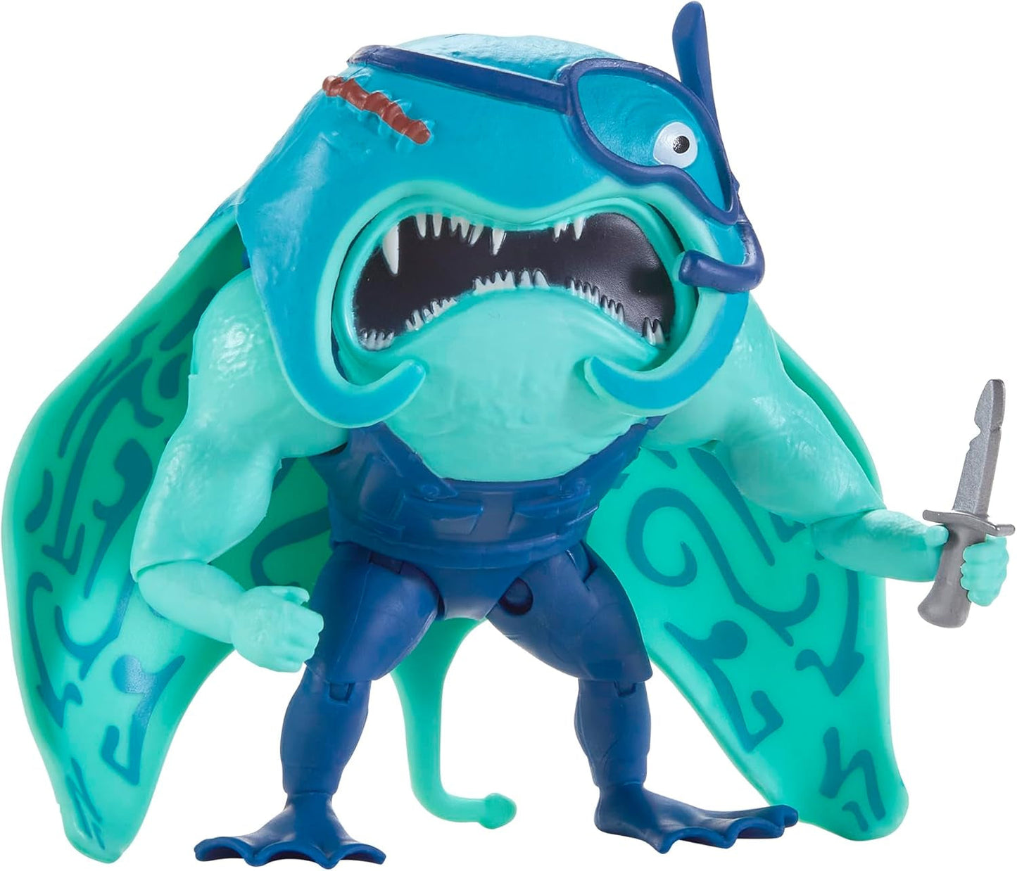 Tortugas NINJA MUTANTES ADOLESCENTES - Figura Base Ray Fillet Figuras de acción Naty Shop