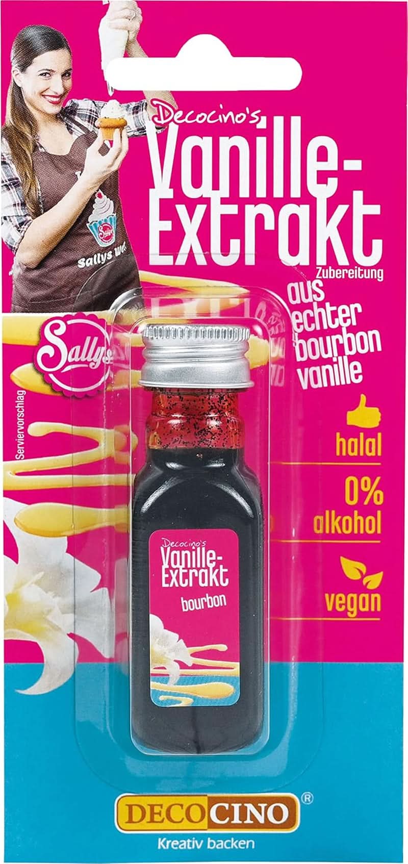 DECOCINO Extracto de vainilla (20 ml) Aromas Naty Shop