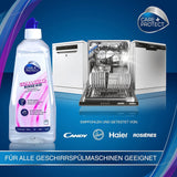 CARE + PROTECT- Abrillantador Universal Extra Brillo para lavavajillas / Para todos los lavavajillas / Secado rápido / 500 ml Detergentes de Cocina Naty Shop