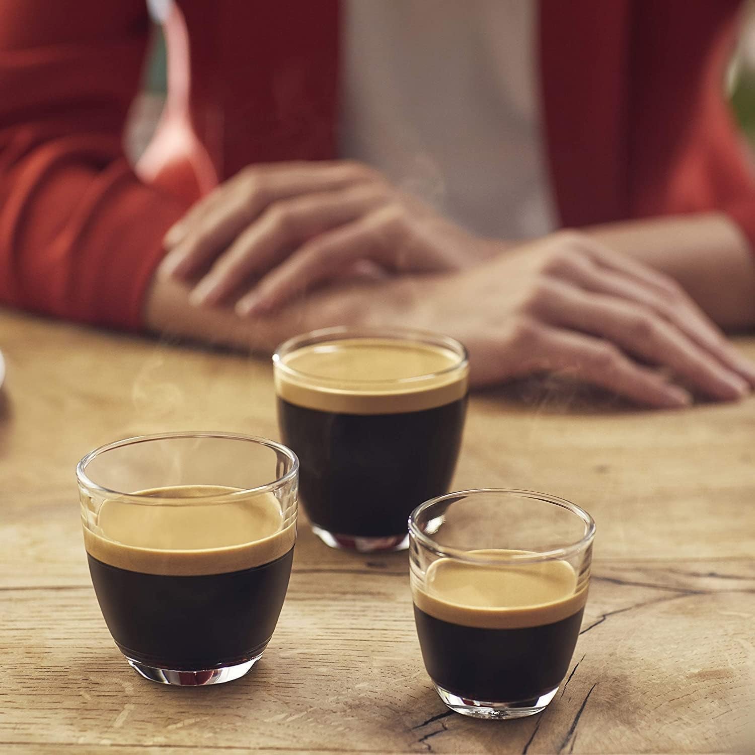 PHILIPS Senseo Select Cafetera espresso de cápsulas con selección de intensidad de café y función memoria, fabricada en plástico reciclado, color: negro (CSA240/60)