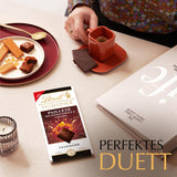Lindt EXCELLENCE Bucati De Aluat Cu Paiete Si Caramel - Ciocolata Neagra Fina Cu Aroma Intensa De Cacao