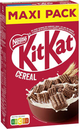 Cereales Nestlé KITKAT, cereales crujientes para el desayuno con barquillos Kitkat, paquete 8 x 550 gramos Cereales Naty Shop