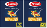 Pasta de trigo duro Barilla Maccheroni n. 44 – Paquete de 1 (1x1kg)