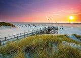 Ravensburger Puzzle 12000690 - Puesta de sol sobre Amrum - Puzzle de 1000 piezas para adultos y niños a partir de 14 años, Puzzle de la playa del Mar del Norte Puzzle Naty Shop Nuevo diseño