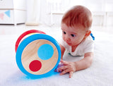 Tambor de bebé Hape | Juguete musical rodante para que los más pequeños aprendan ritmo y diferentes sonidos, funciona con pilas, a partir de 6 meses Baby Toys Naty Shop