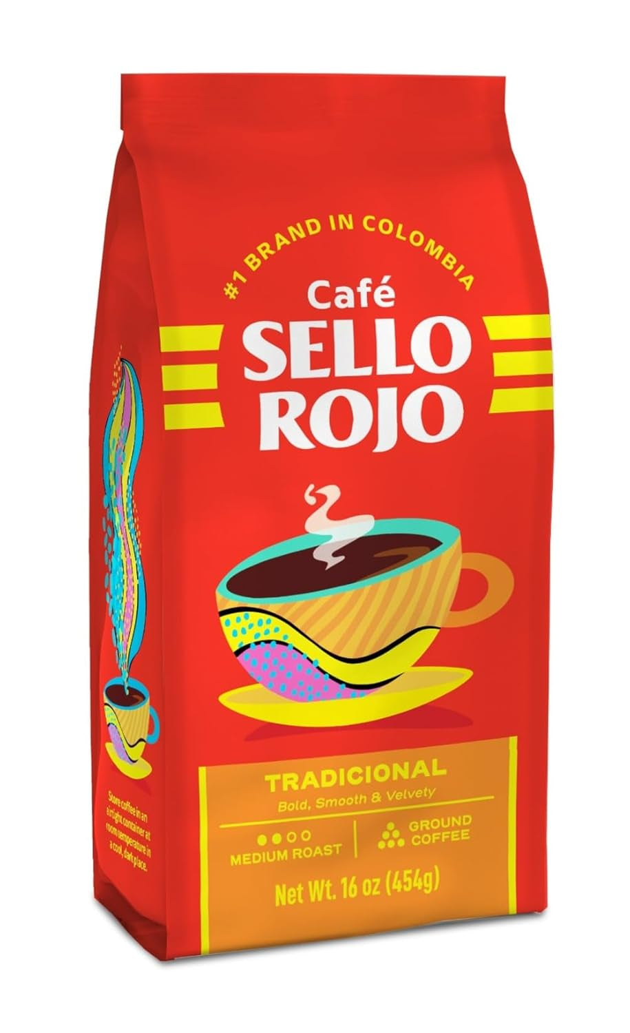Café tostado y molido, ladrillo de 17,6 onzas